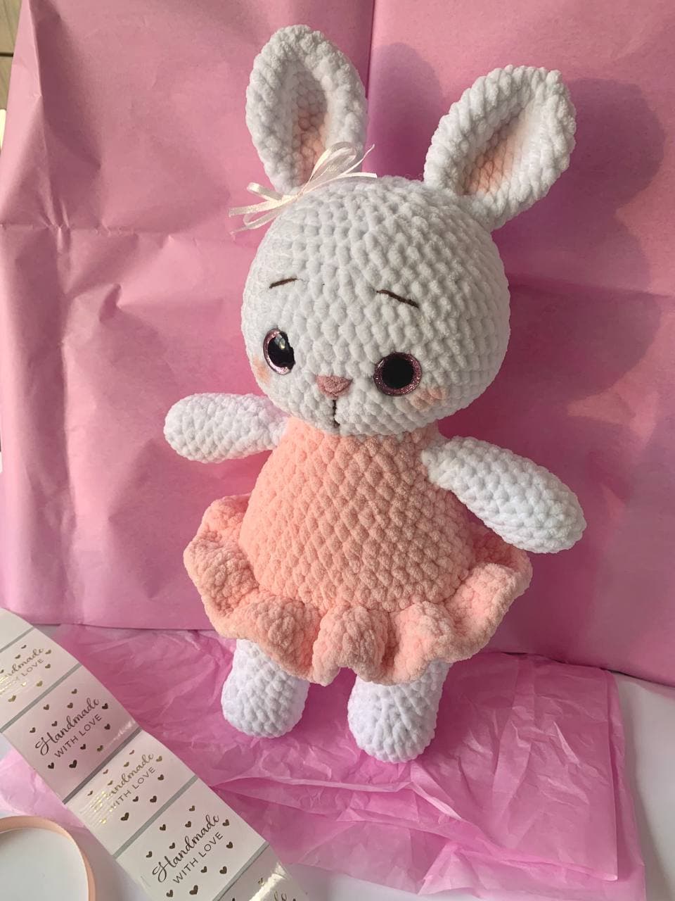 Foto de Gray Bunny in Pink Dress - photo_2026-05-19 11.20.40